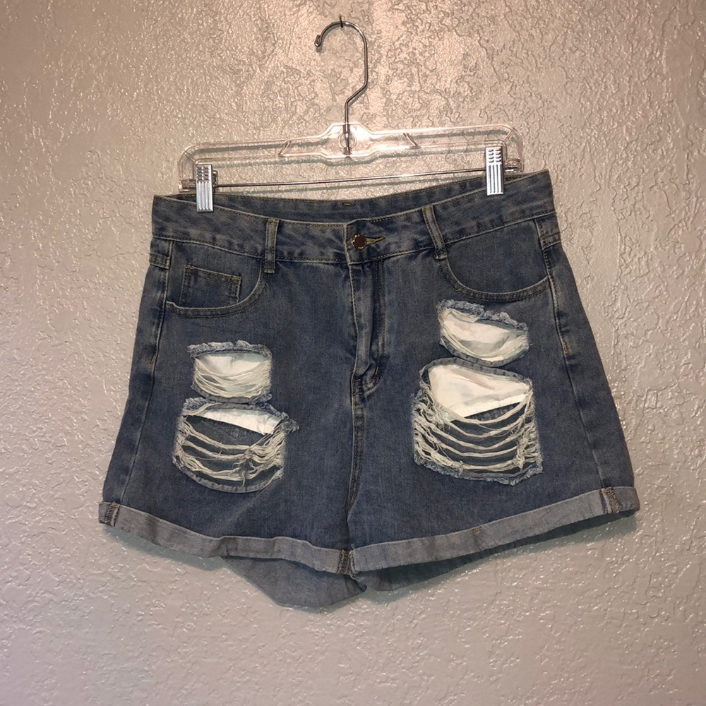jean shorts